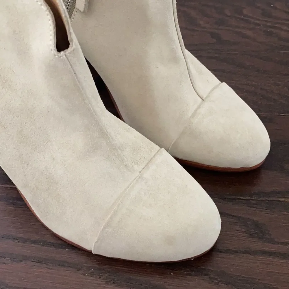 NWOB Rag & Bone Margot Ankle Boots Heels Suede 40
